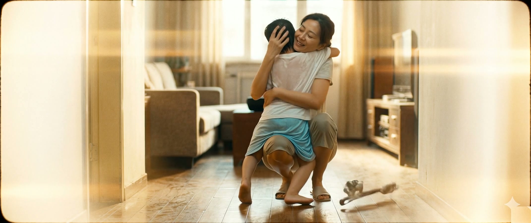 Motion — Mother's embrace animated