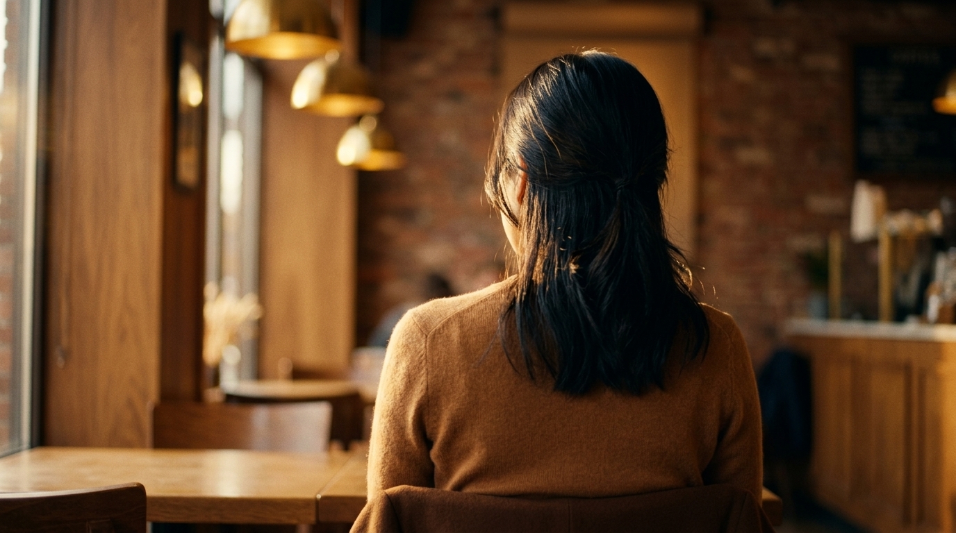 Camera falls behind, wheat fills frame