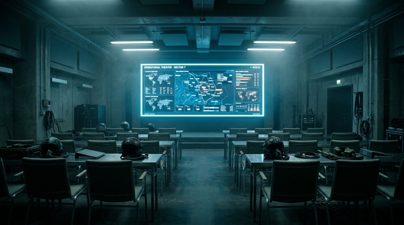 Location — briefing room interior