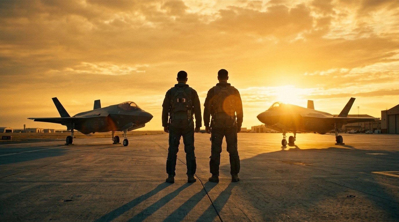 Final shot, sunset walk