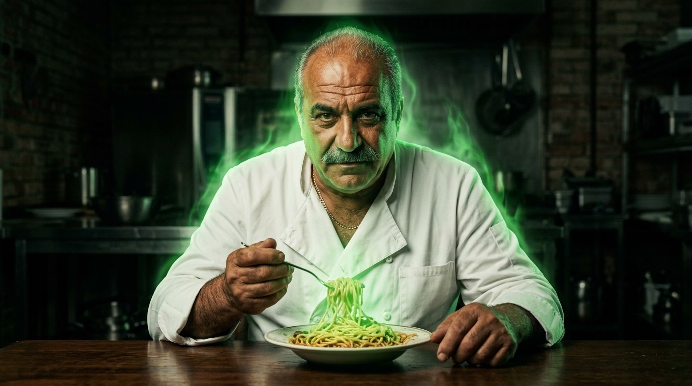 Exit kitchen, evening light